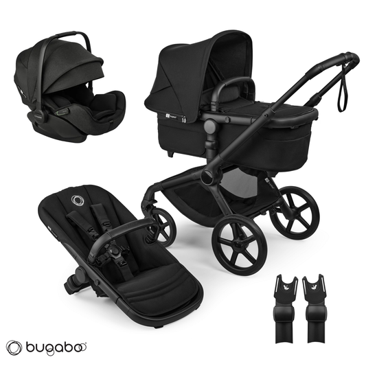 Bugaboo - Otroški voziček Fox 5 Renew - Heritage Black (3v1)