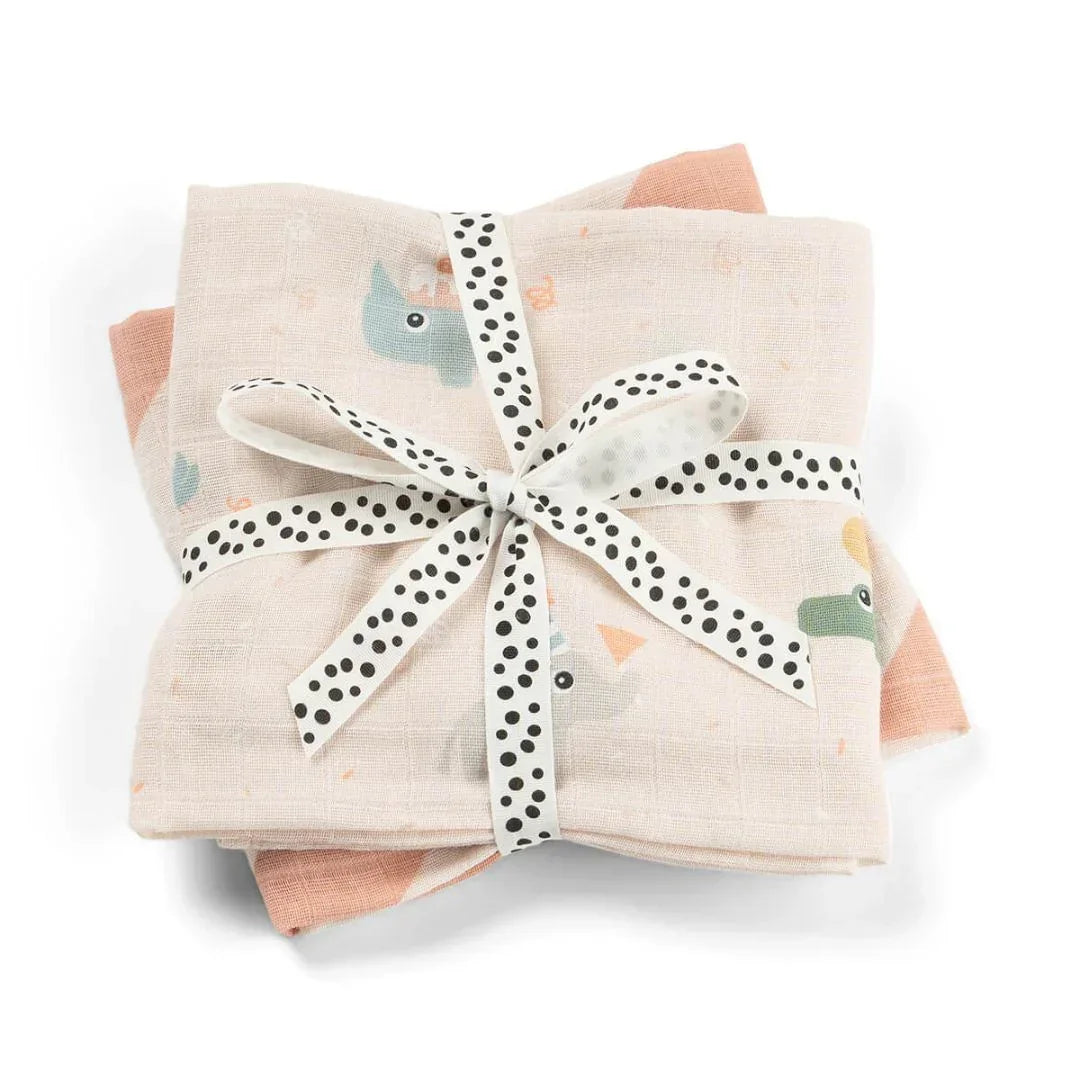 Done by Deer - Komplet tetra pleničk Celebration - Powder - DBD3063101 Luxbaby