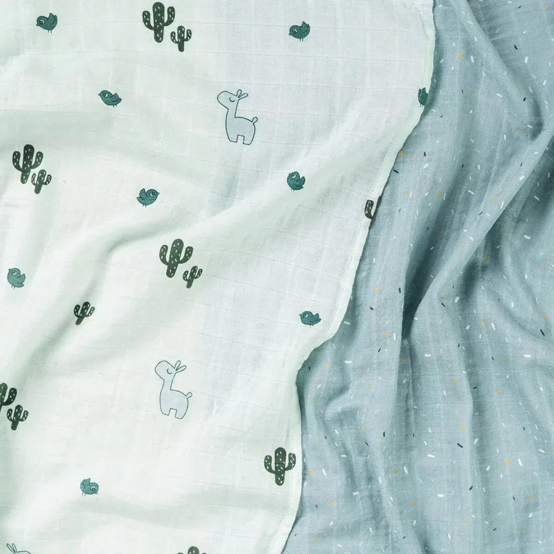 Done by Deer - Komplet tetra pleničk Lalee - Blue - DBD3053362 Luxbaby