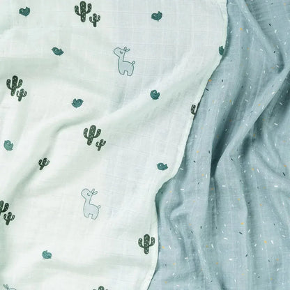 Done by Deer - Komplet tetra pleničk Lalee - Blue - DBD3053362 Luxbaby