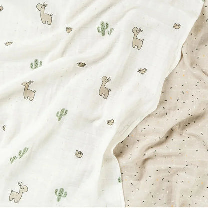 Done by Deer - Komplet tetra pleničk Lalee - Sand - DBD3053369 Luxbaby