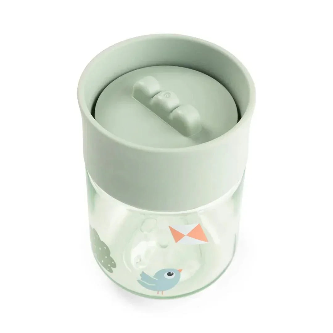 Done by Deer - 360° šalica za učenje za igralište - zelena