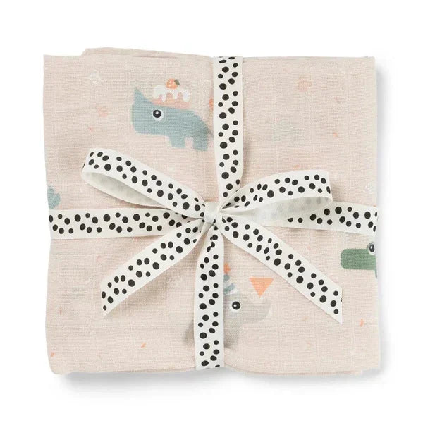 Done by Deer - Povijalna plenička Playground - Powder - DBD3053281 Luxbaby