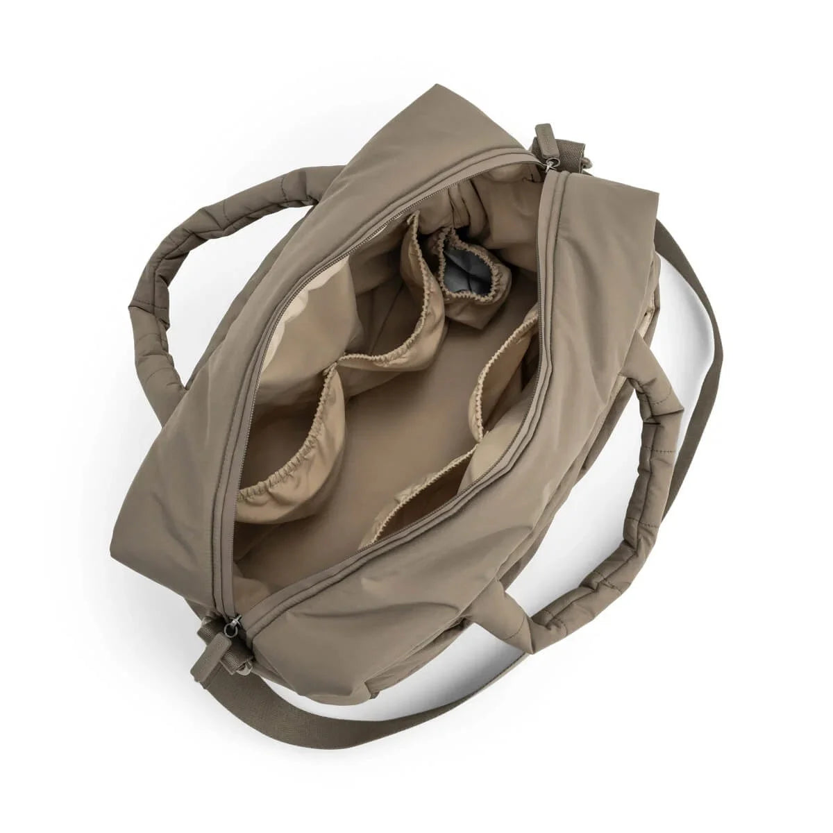 Done by Deer - Previjalna torba - Quilted Taupe