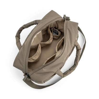 Done by Deer - Previjalna torba - Quilted Taupe