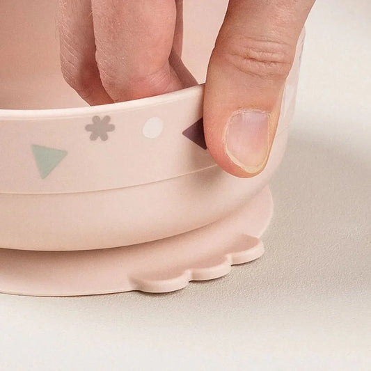 Done by Deer - Prvi jedilni set Foodie Celebration - Powder - DBD1593031 Luxbaby