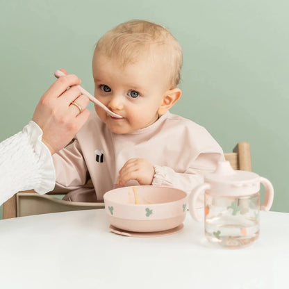 Done by Deer - Prvi jedilni set Foodie Tiny Farm - Powder