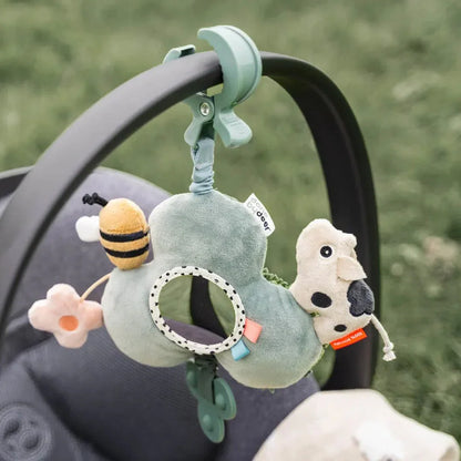 Done by Deer - Senzorična igračka Tiny farm - Green - DBD4263113 Luxbaby