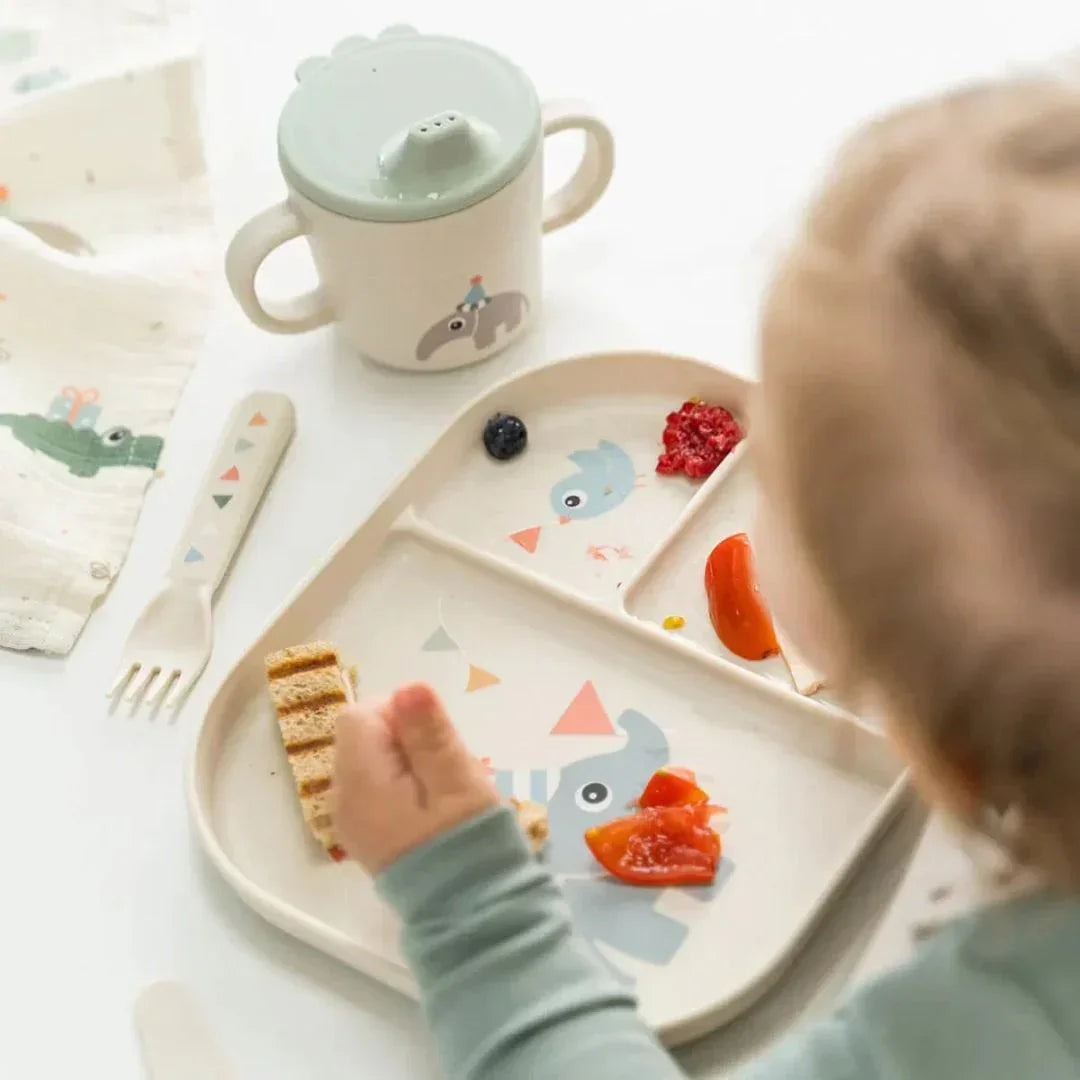 Done by Deer - Foodie Celebration Learning Cup - Sand