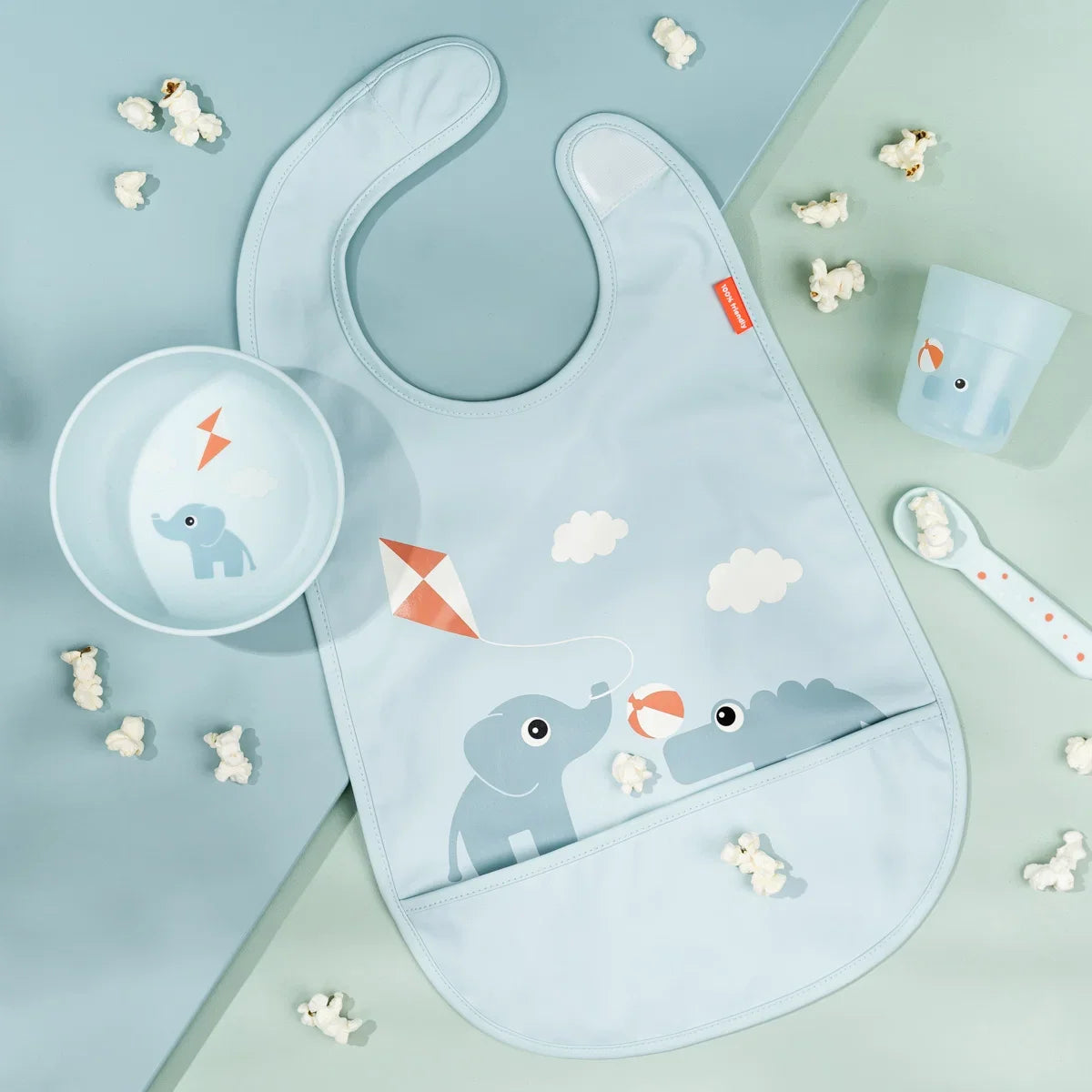 Done by Deer - Komplet slinčkov Playground - Blue