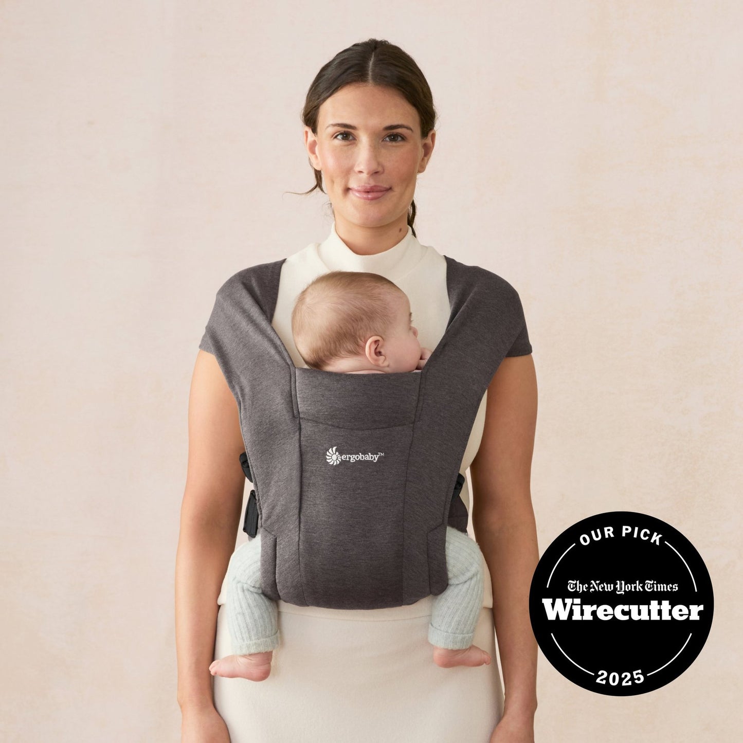 Ergobaby - Embrace Knit nosilka - Heather Grey