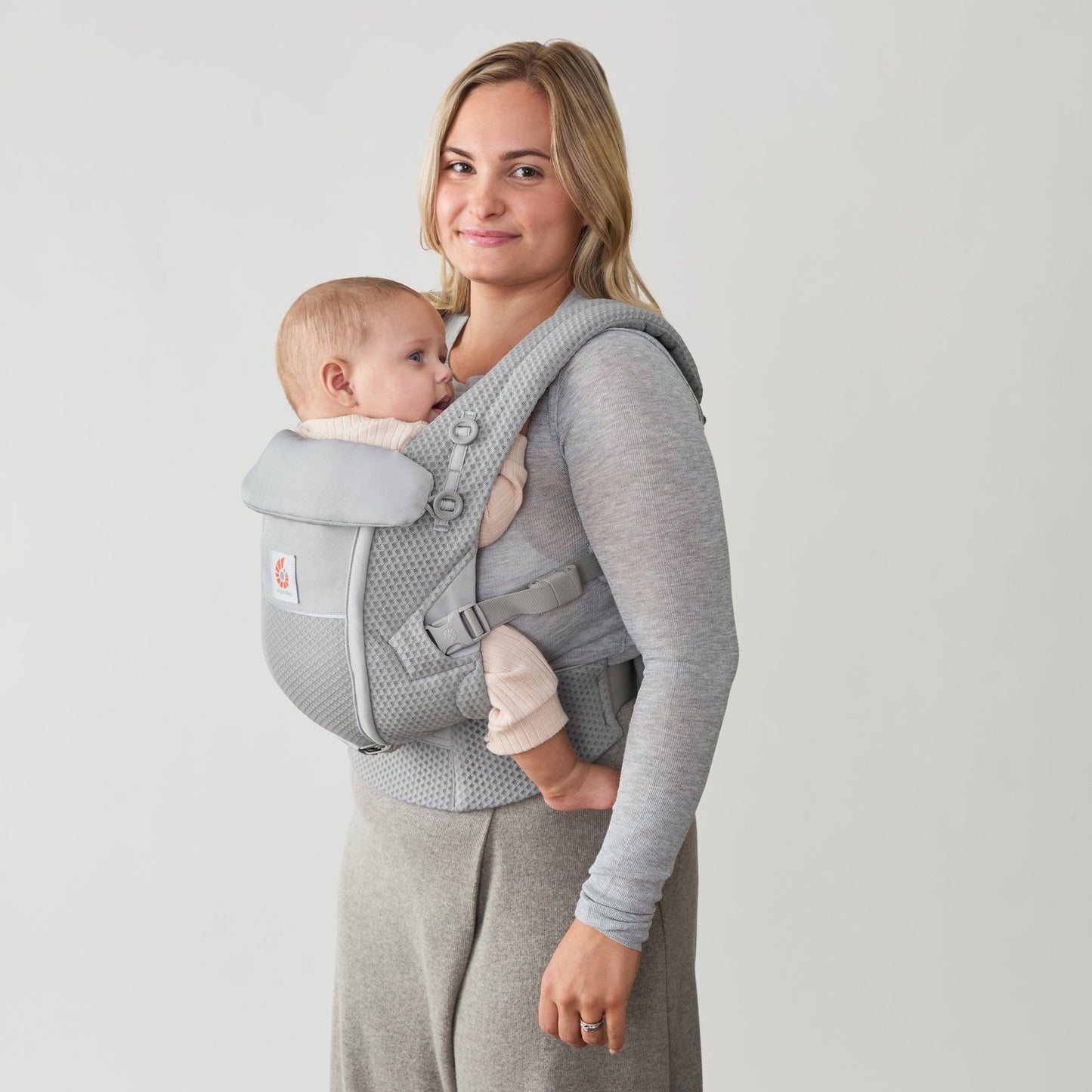 Ergobaby - Adapt Soft Flex Mesh nosilka - Pearl Grey
