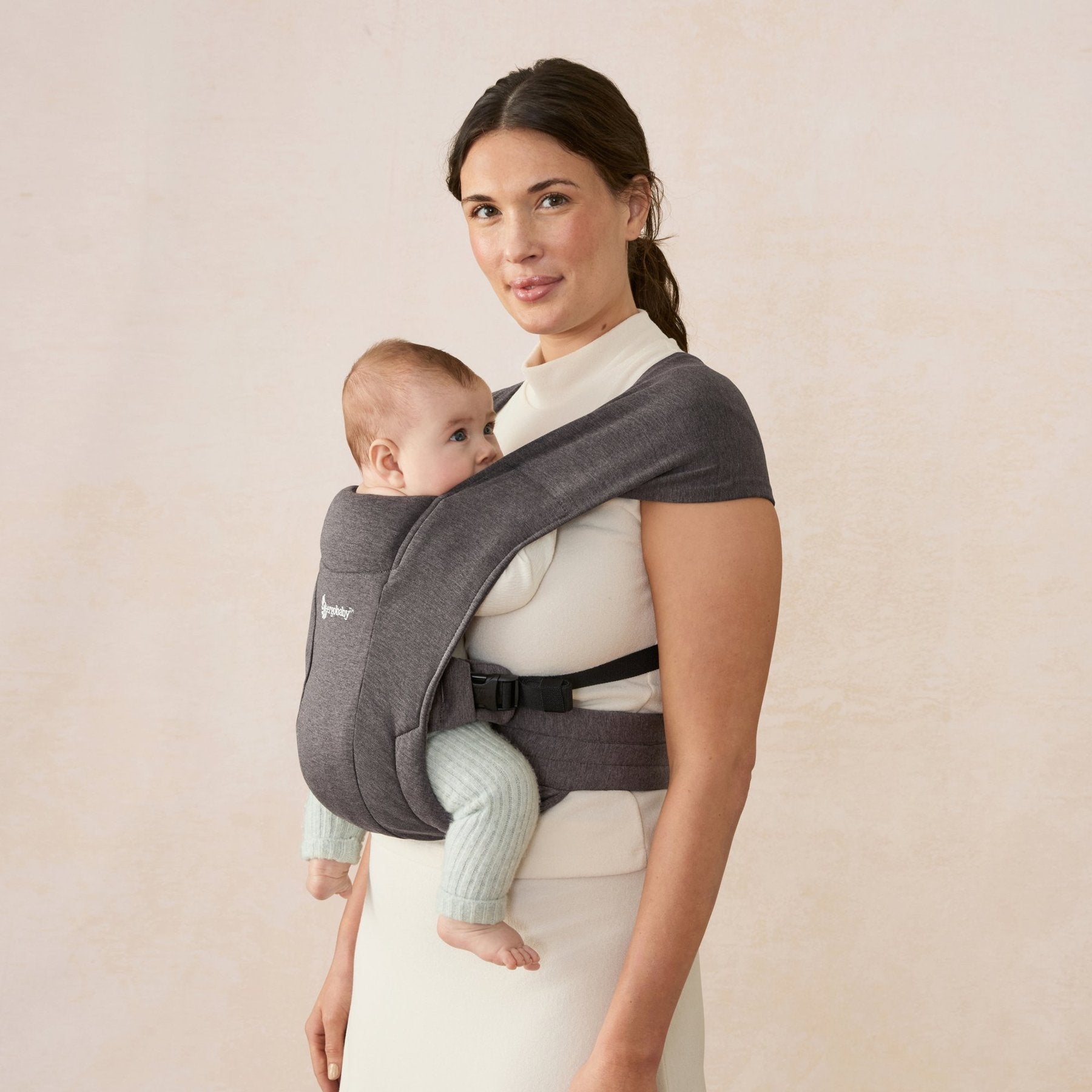 Ergobaby - Embrace Knit nosilka - Heather Grey