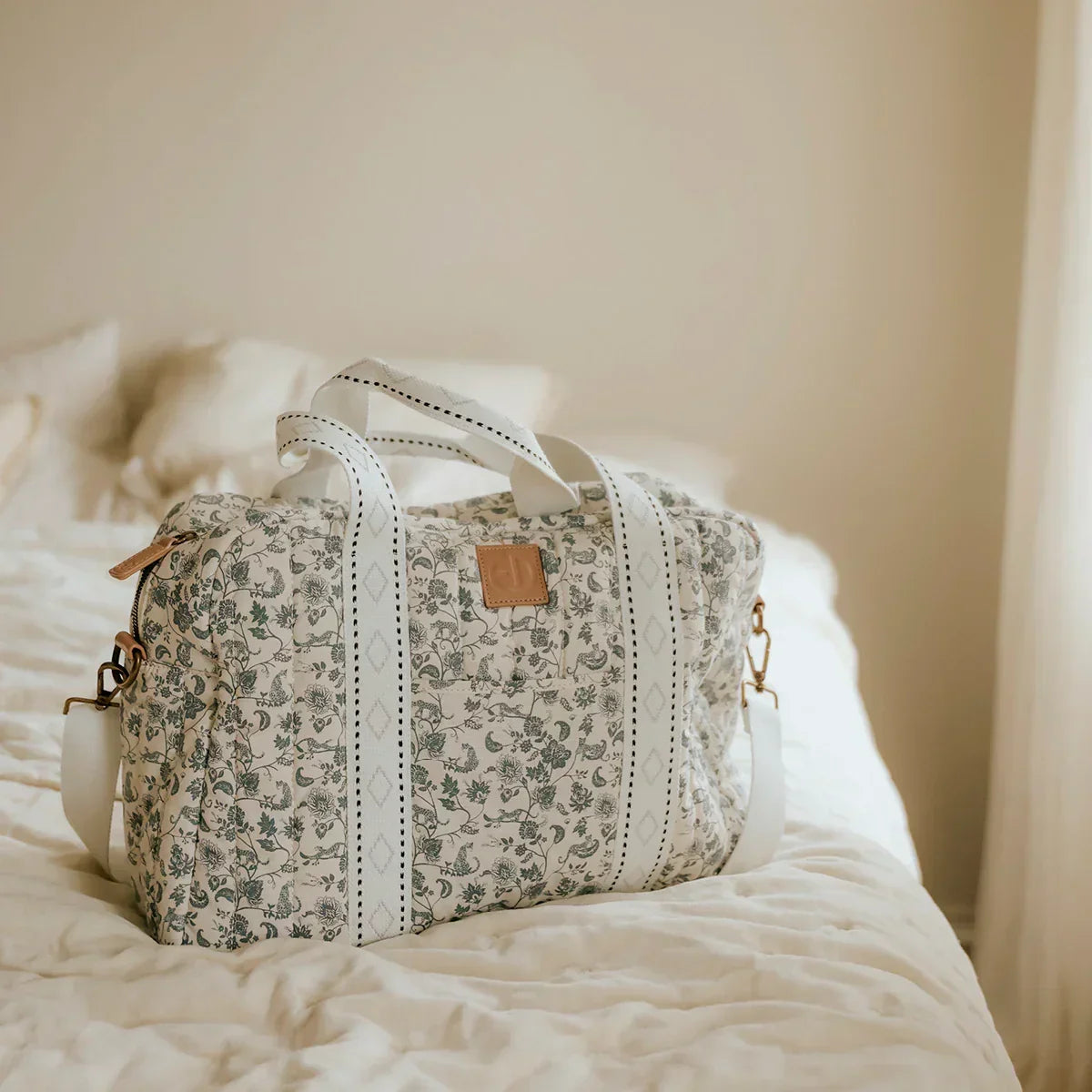 Elodie - Previjalna torba - Garden Leo Toile