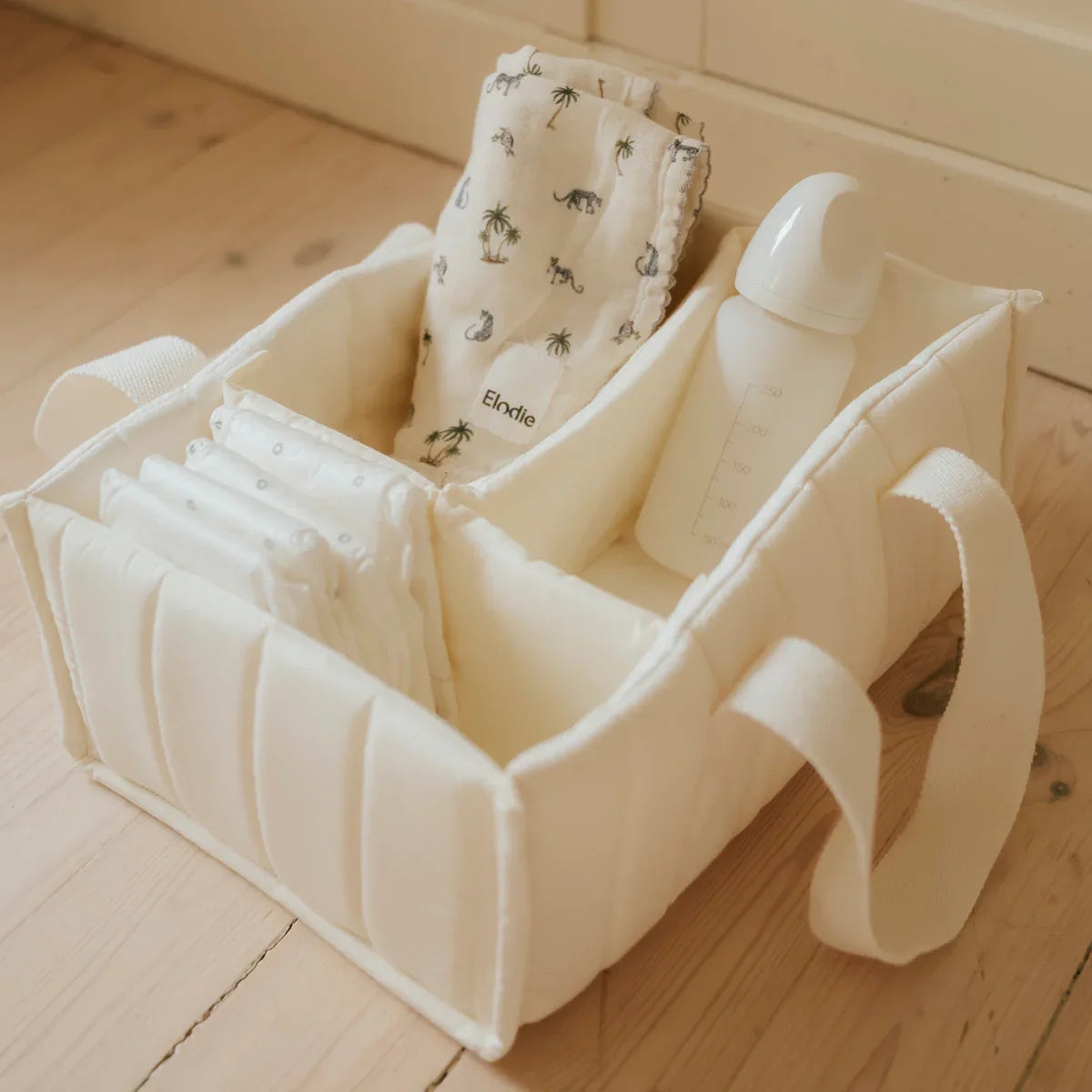 Elodie - Organizator za plenice - Creamy White
