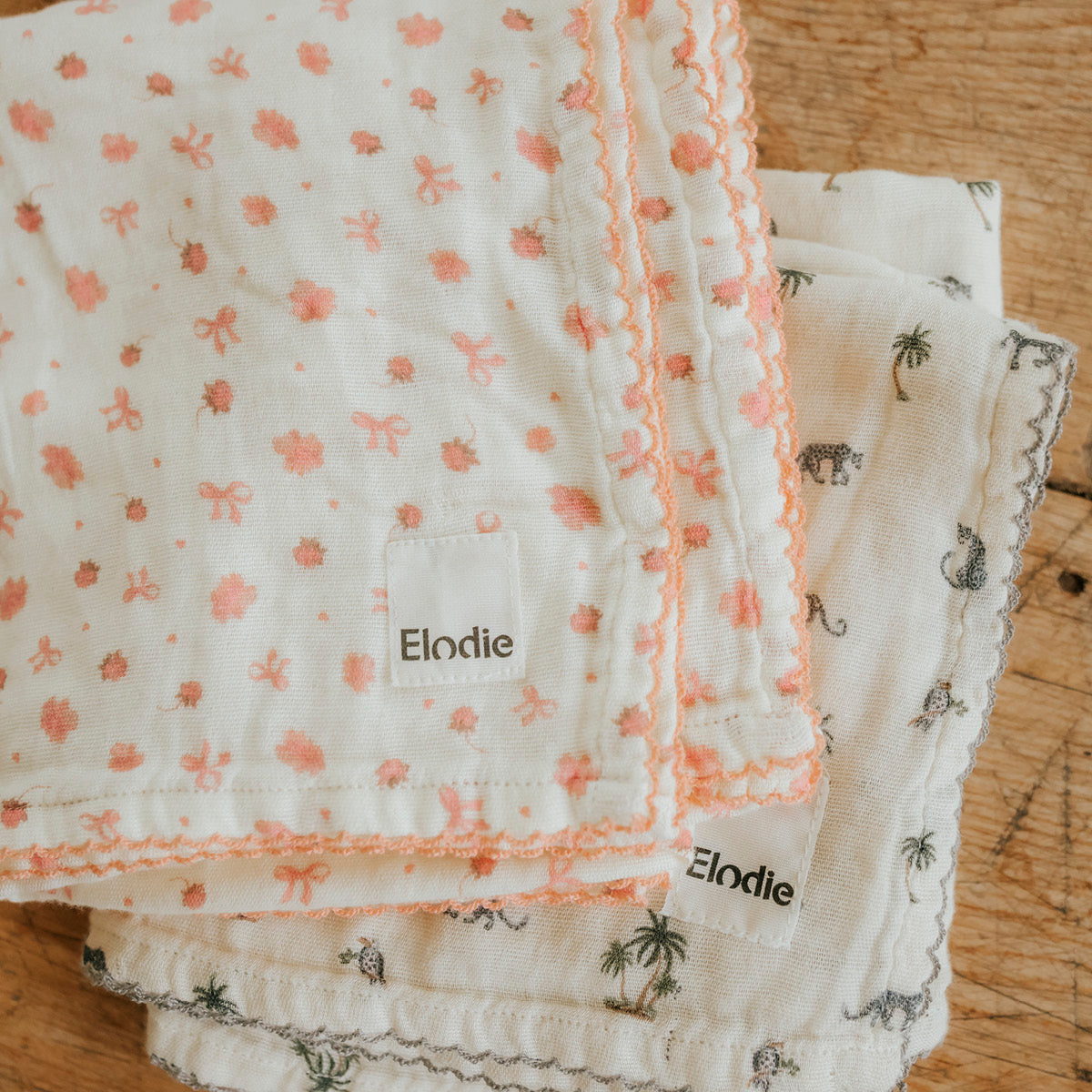 Elodie - Mehka muslin odejica - Petit River Rose