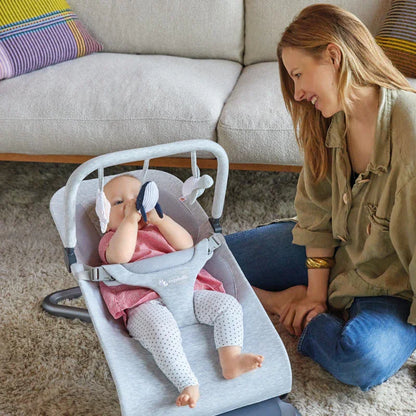Ergobaby - Evolve Bouncer - Light Grey - EVLBNCLTGRY Luxbaby