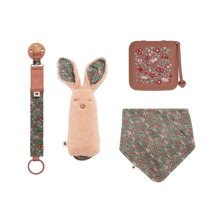 BIBS x Liberty - Božični darilni set - Chamomile Lawn - 7500132 Luxbaby