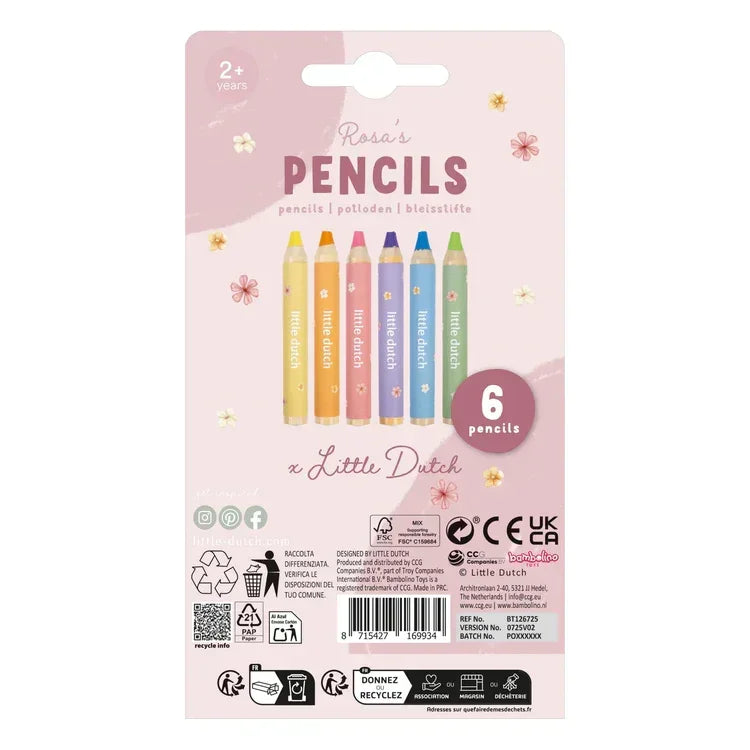Little Dutch - Lesene barvice - Rosa & Friends