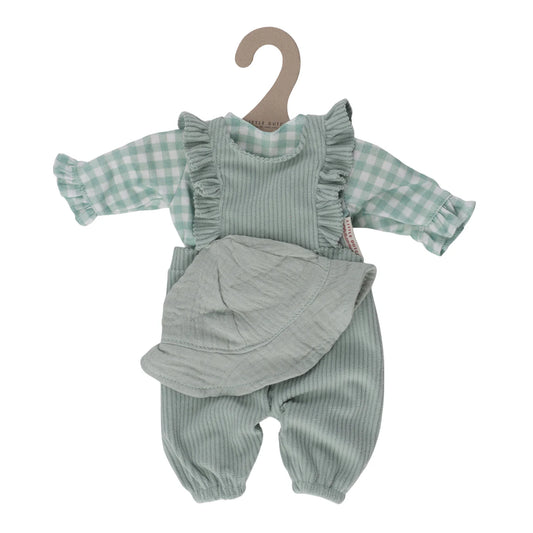 Little Dutch - Oblačila za Punčko - Fresh Green Check