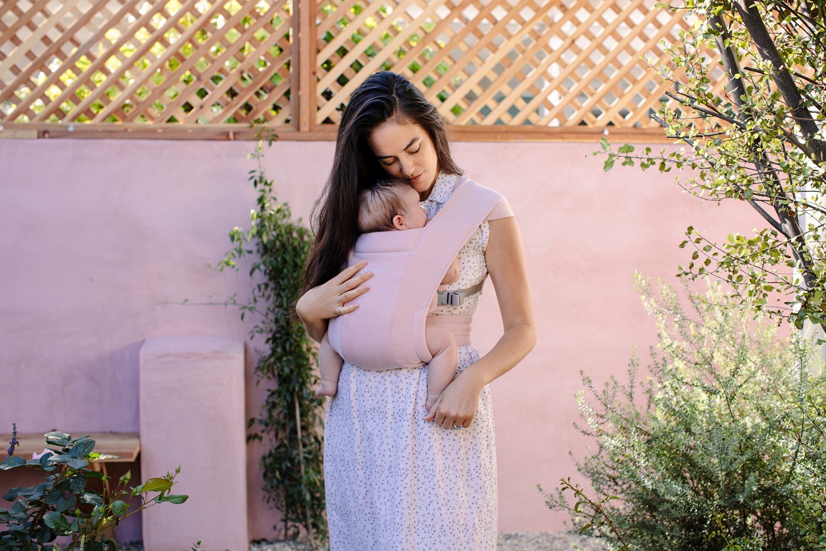 Ergobaby - Embrace Knit nosilka - Blush Pink