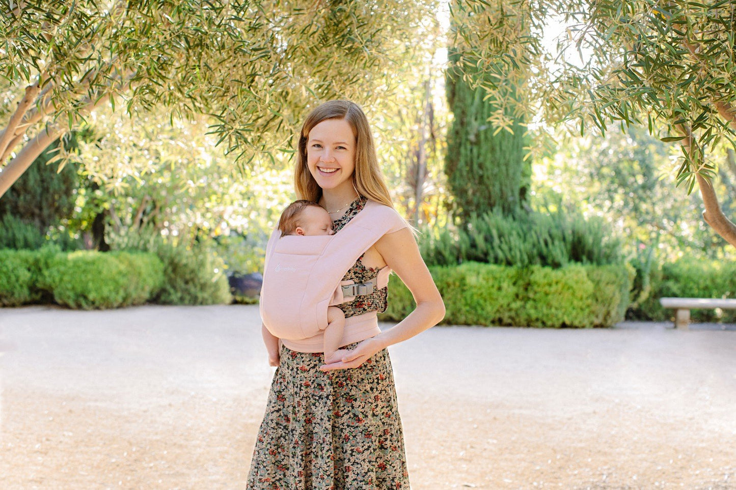 Ergobaby - Embrace Knit nosilka - Blush Pink