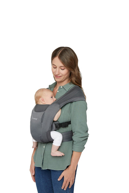 Ergobaby - Embrace Soft Air Mesh nosilka - Washed Black