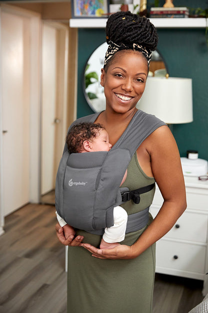 Ergobaby - Embrace Soft Air Mesh nosilka - Washed Black