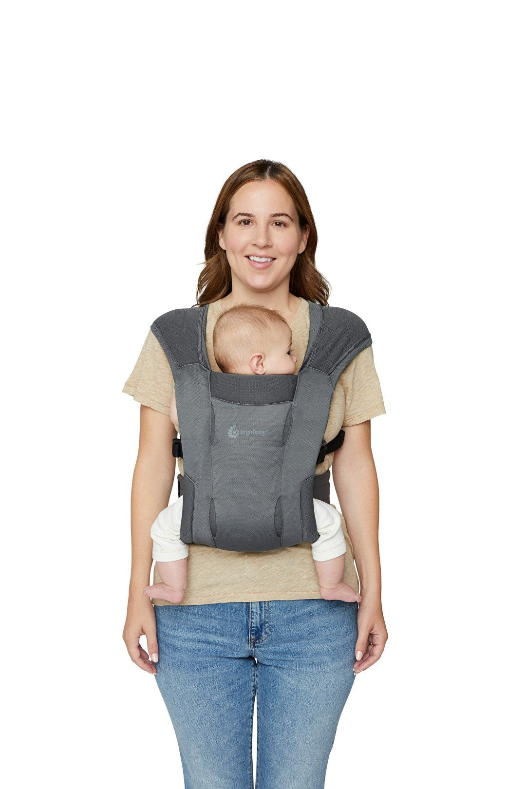 Ergobaby - Embrace Soft Air Mesh nosilka - Washed Black