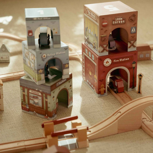 Little Dutch - Piramida iz kock - Avtomobili