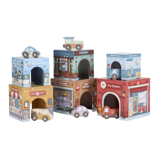 Little Dutch - Piramida iz kock - Avtomobili