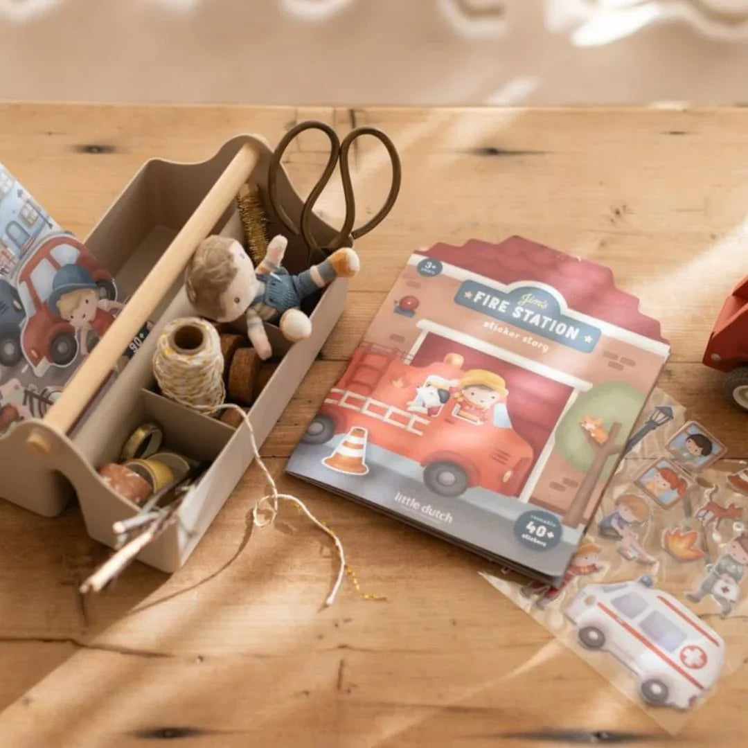 Little Dutch - Knjiga naljepnica za višekratnu upotrebu - Jim i prijatelji