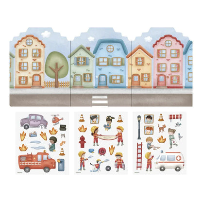 Little Dutch - Knjiga naljepnica za višekratnu upotrebu - Jim i prijatelji