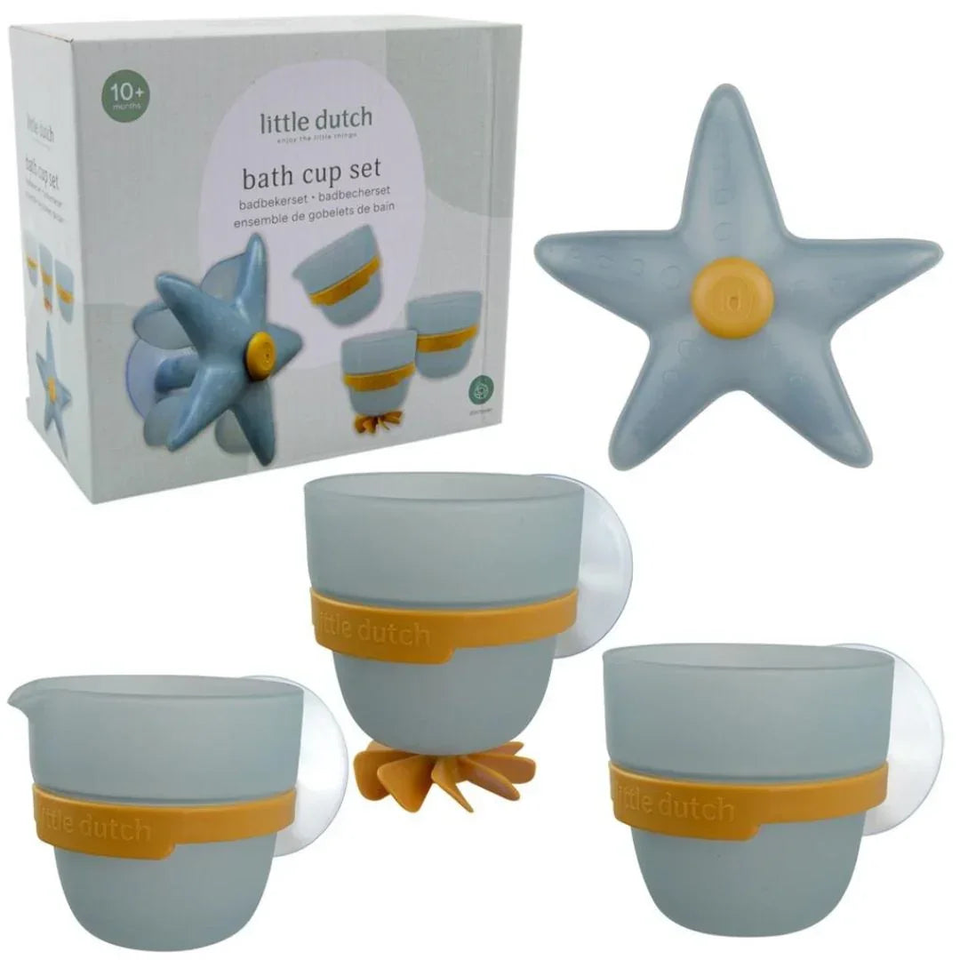 Little Dutch - Kopalne igralne skodelice - Starfish - LD2015906 Luxbaby