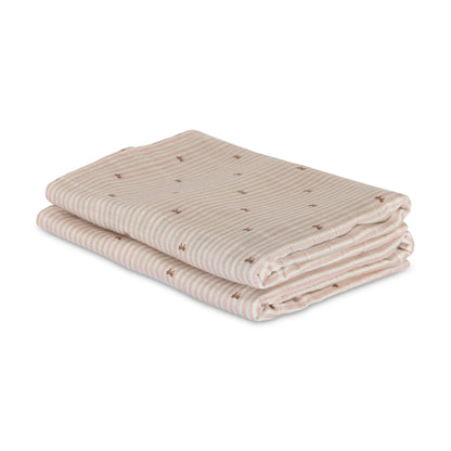 Nuuroo - Komplet tetra pleničk - Stripe bow - NU583SB Luxbaby