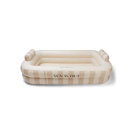 Swim Essentials - Pravokoten bazen - Beige (211x132x46cm)