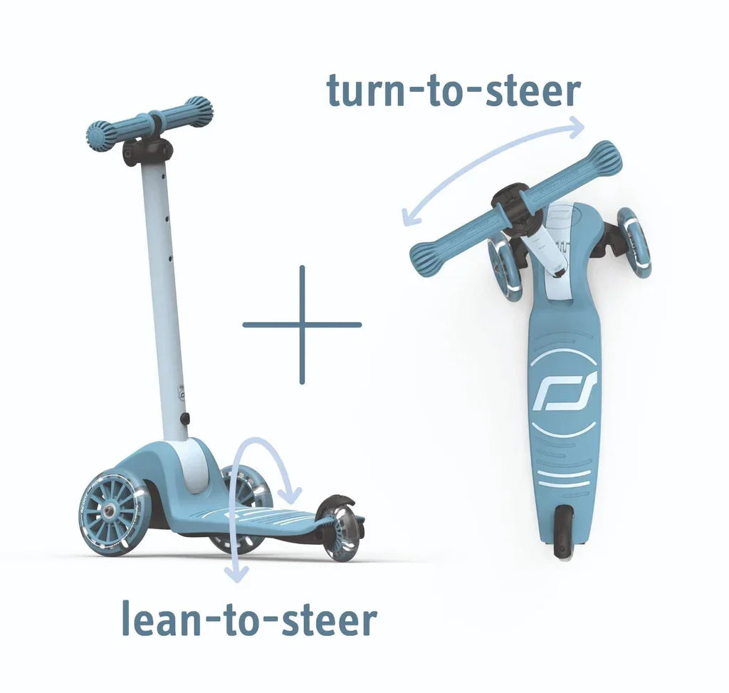 Scoot&Ride - Otroški skiro Highwaykick 3S - Steel