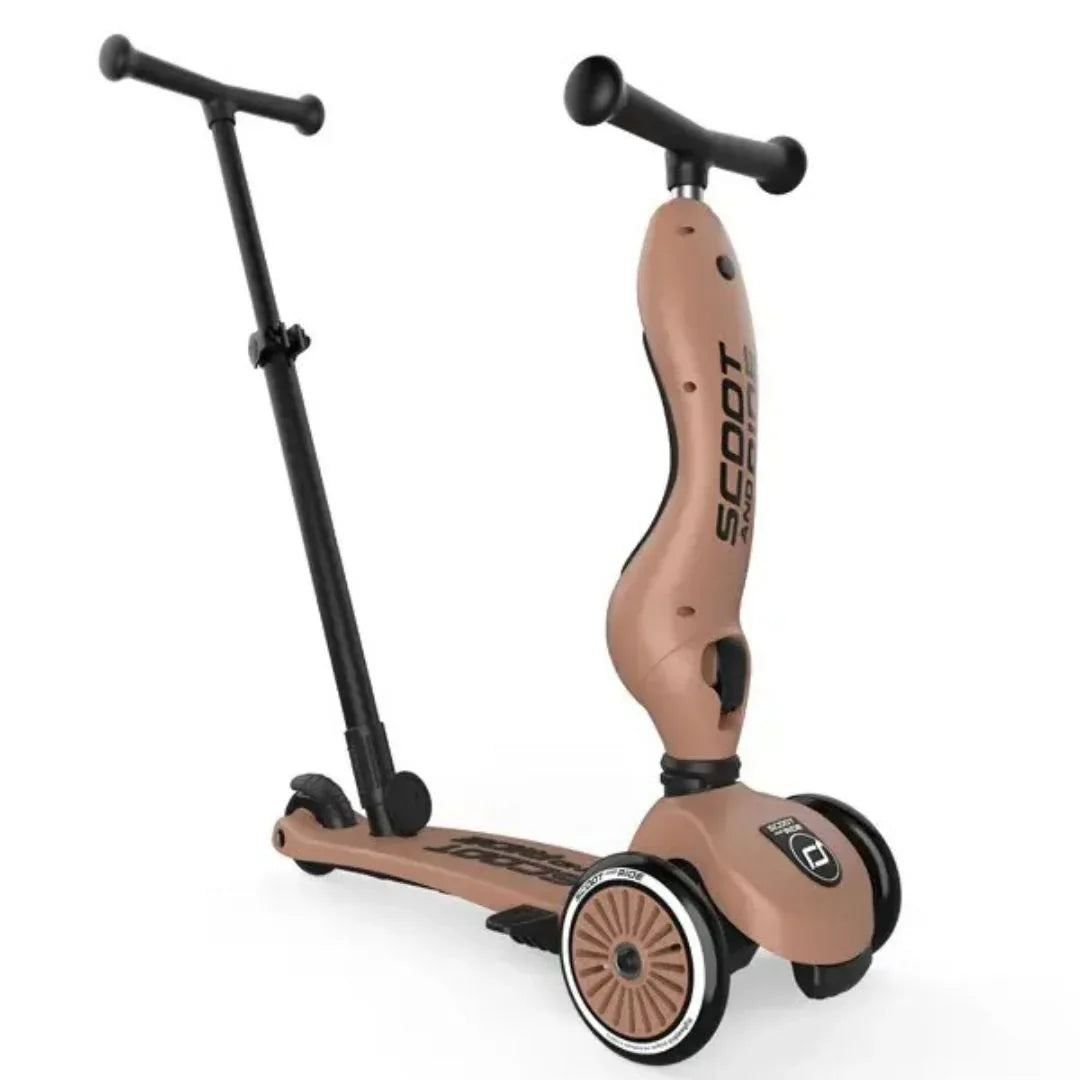 Scoot&Ride - Otroški poganjalec in skiro Highwaykick 1 Push and Go - Mocha