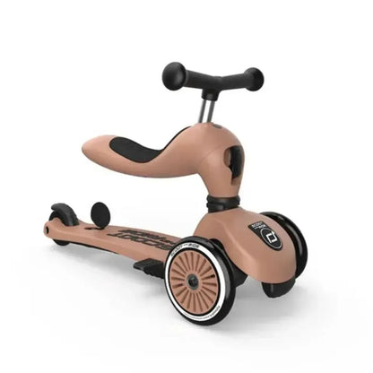 Scoot&Ride - Otroški poganjalec in skiro Highwaykick 1 Push and Go - Mocha