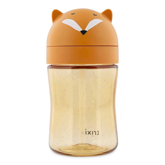 Trixie - Otroška steklenička s slamico iz tritana 300ml - Mr. Fox