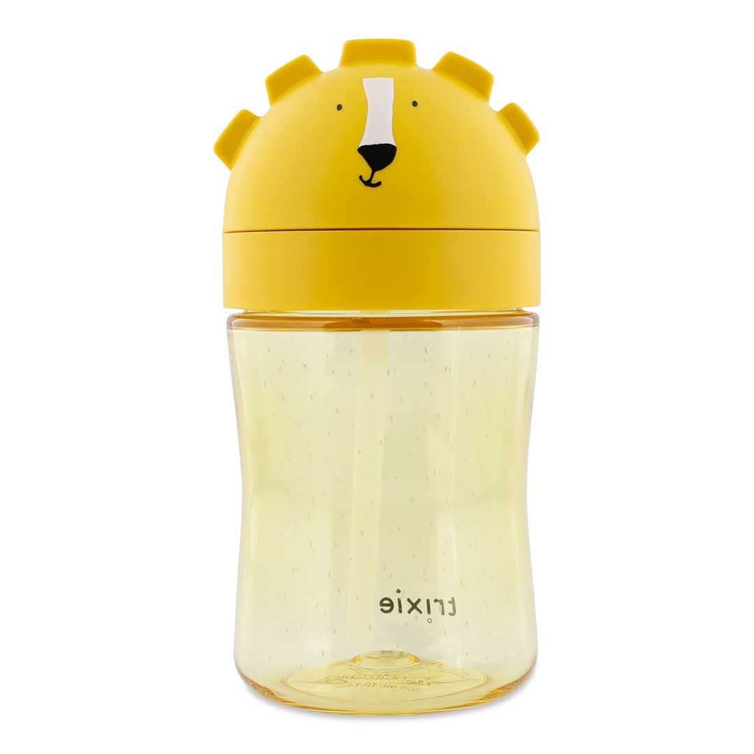 Trixie - Otroška steklenička s slamico iz tritana 300ml - Mr. Lion