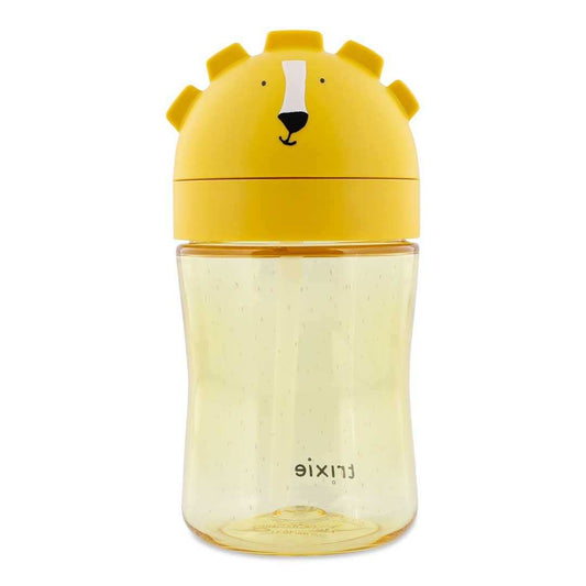 Trixie - Otroška steklenička s slamico iz tritana 300ml - Mr. Lion