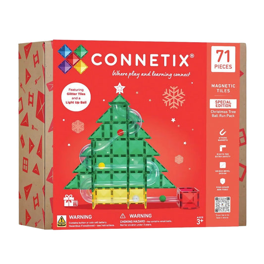 Connetix - Magnetne ploščice - Božično drevo, omejena izdaja (71 kosov) - CT-XT-00071_BR Luxbaby