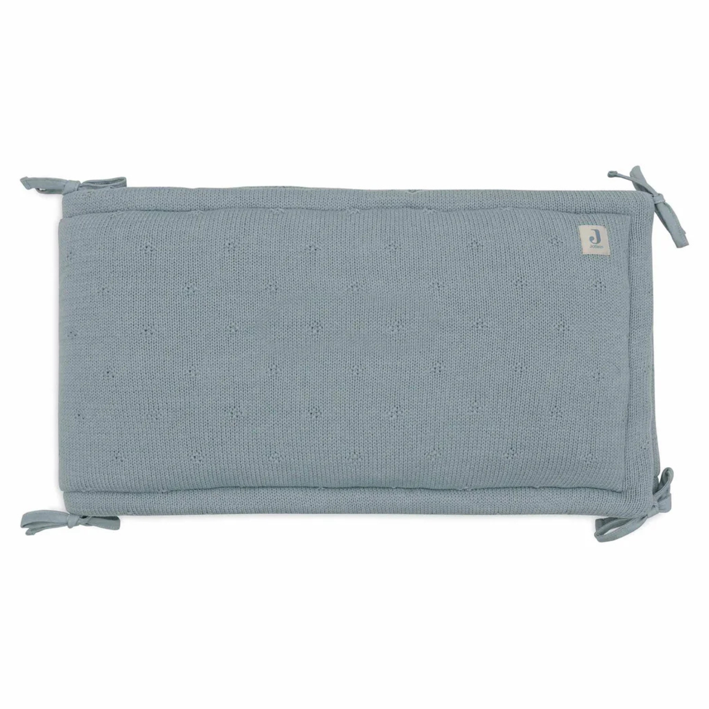 Jollein - Obroba za posteljico - Cosy Knit - Sea Green (180x30 cm)