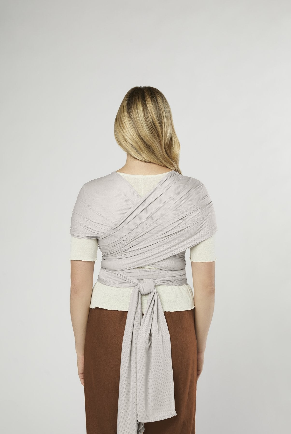 Ergobaby - Aura Wrap trak, Sustainable Mesh - Soft Grey