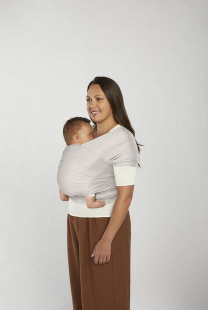 Ergobaby - Aura Wrap trak, Sustainable Mesh - Soft Grey