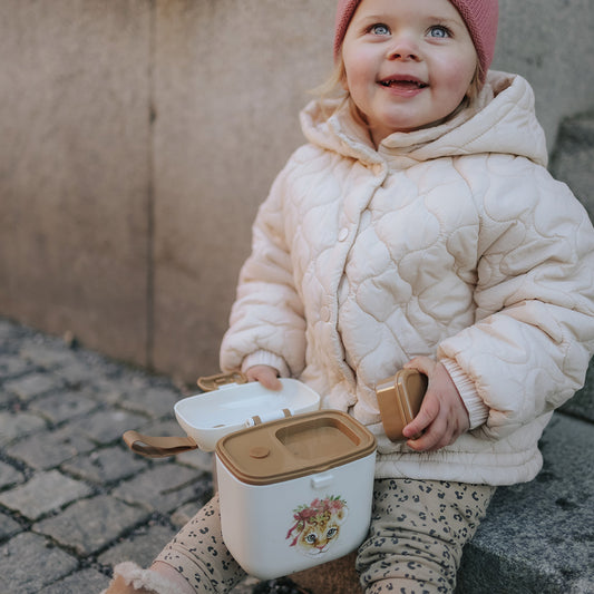 Elodie - Škatlica za malico - Rosy Bow Leo