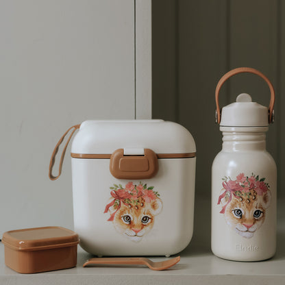 Elodie - Steklenička za pijačo - Rosy Bow Leo