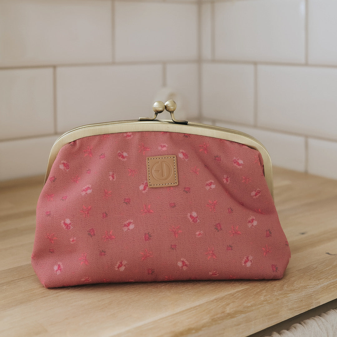 Elodie - Toaletna torbica Zip&Go - Pink Petit River Rose
