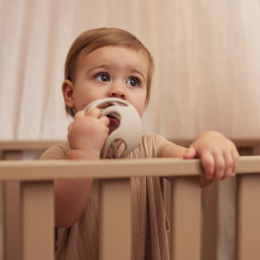 Jollein - Silikonsko grizalo - Nougat